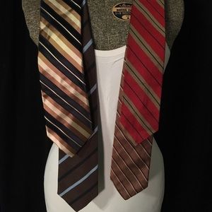 4 silk Ties
